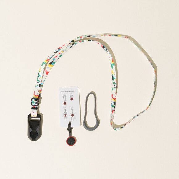 Slim 32" Paint Splash Pattern Camera Neck Strap for Fujifilm Disposable Camera - Picture 2 of 9